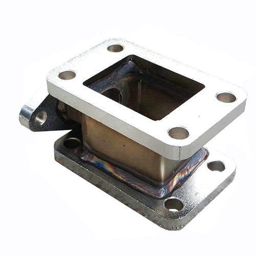 T3 to T3 Flange Adapter with 38mm External Wastegate Exhaust Manifold Adapter - Foto 4 di 6