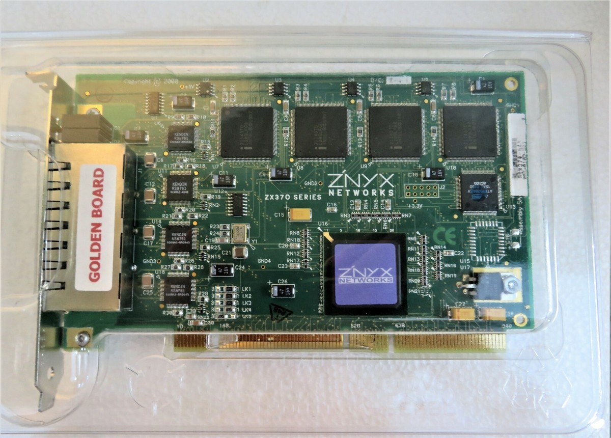 ZNYX ZX370 SERIES QUAD PORT NETWORK CARD 700-0102-001 INDUSTRIAL