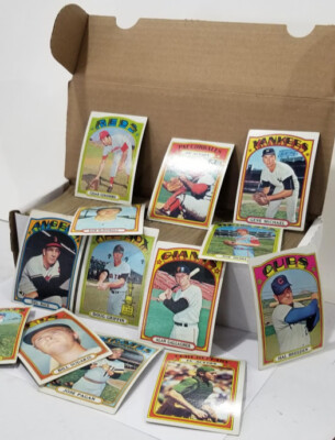 1972 Topps Baseball Cards   Pick A Player You Choose Finish Your Set VG Aaron 