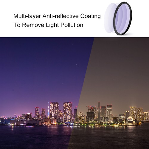 K&F Concept 52-82mm Clear-Natural Night Filter Light Pollution Reduction Filter - Picture 59 of 63