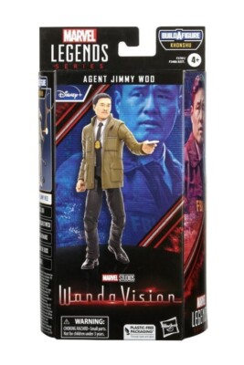 Hasbro Marvel Legends Series Wanda Vision AGENT JIMMY WOO (BAF - Khonshu) 4+ New