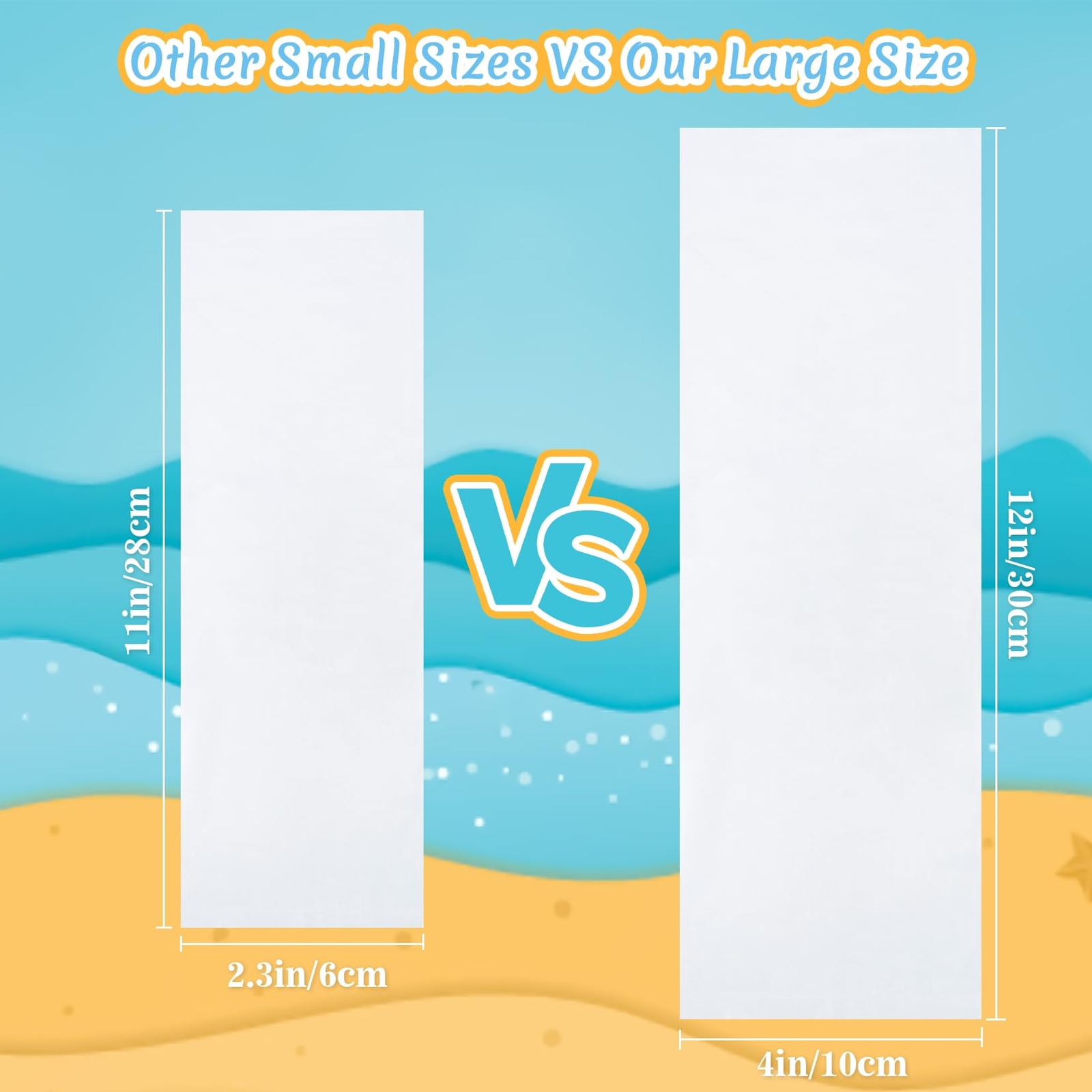 100 Ice Candy Plastic Bags - 4x12 Bolsas para bolis de hielo mexicanos Freeze