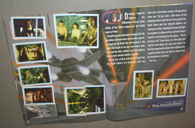 STAR WARS YEAR BY YEAR ステッカー本付き Star Wars sticker album - FULL - Skybox 1996 - New Hope, Empire
