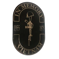 In Memory Vietnam Veteran Sticker military son daughter father viet vet