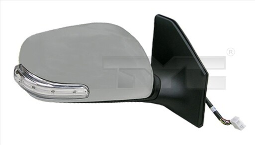 Right TYC 336-0077 Outside Mirror for TOYOTA