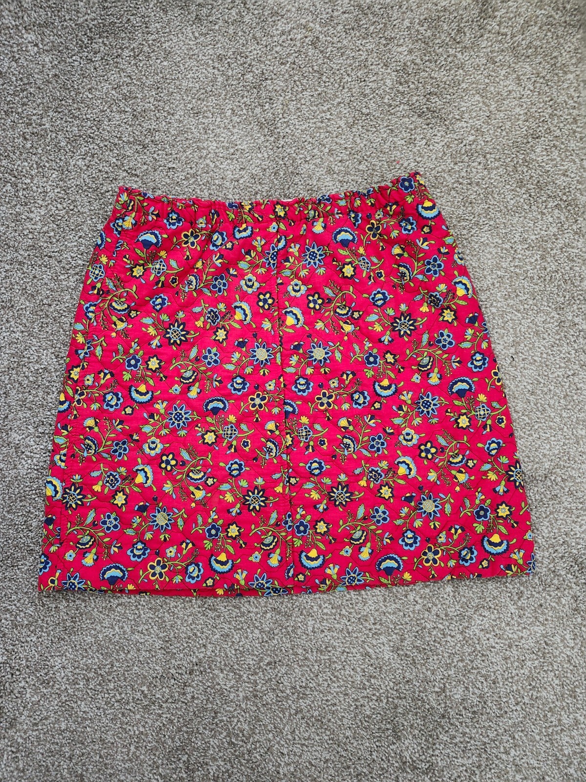 Vintage Wool Plaid Pleated Midi Skirt Size S Multicolor Chequers Zip USA