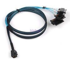 SAS SATA Cable SFF-8643 Internal Mini SAS HD to 4 29pin SFF-8482 Adapters 1M