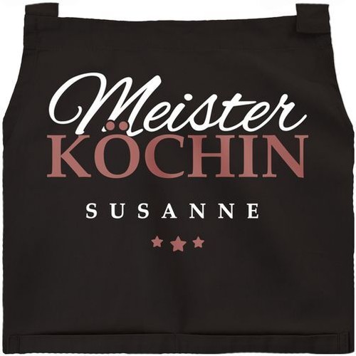 Snyvpra Kochschürze Damen 'Küchen Königin' - Personalisierte Schürze 60x81cm Verstellbar