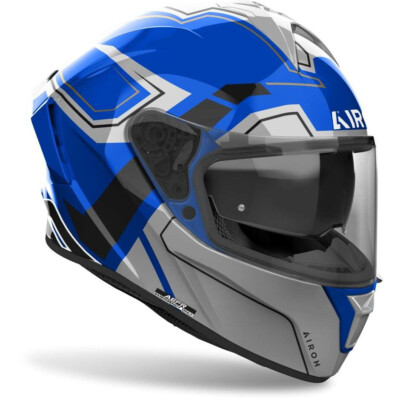 Airoh Spark 2 Dart Blue Gloss Full Face Helmet Size XL