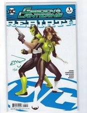 Green Lanterns # 1 Dynamic Forces Variant Cover NM/MT DC 1st Print COA 13
