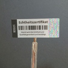 Hologramm Siegel Aufkleber Sticker Echtheitsz...