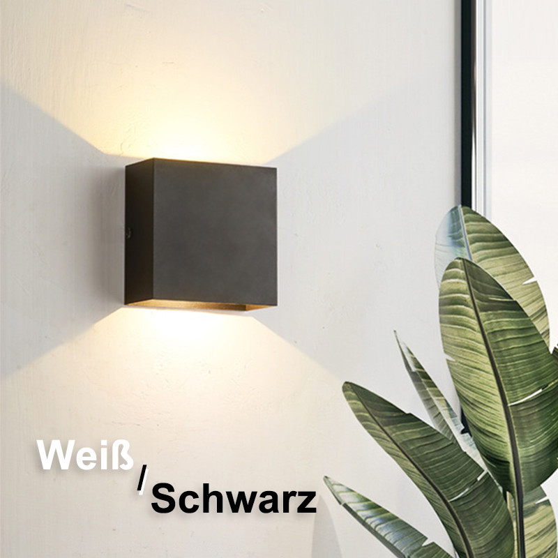 12W LED Wandbeleuchtung Innen Schlafzimmer Wohnzimmer Hotel Dekor Kühl/Warm Weiß