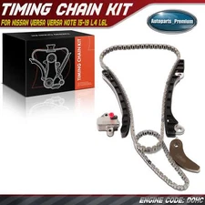 6Pcs Engine Timing Chain Kit for Nissan Versa Versa Note 2015-2019 L4 1.6L DOHC