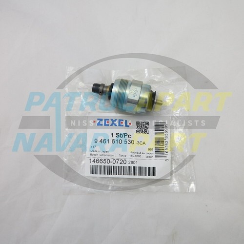 Zexel Injector Pump Fuel Stop Solenoid for Nissan Patrol GQ GU TD42