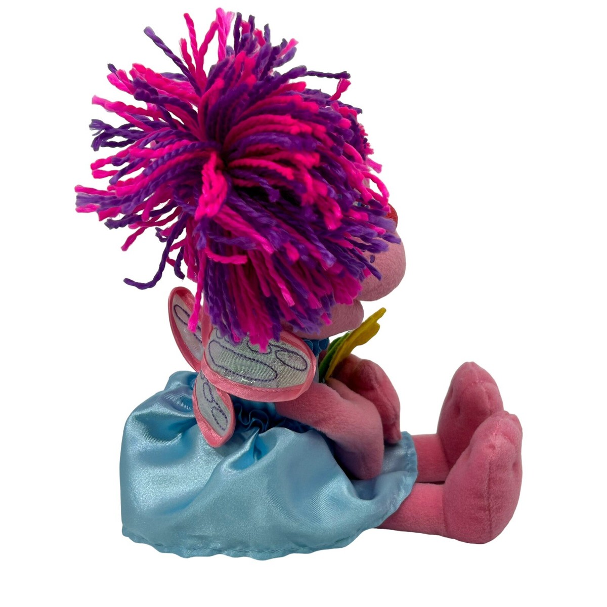 Spinmaster Sesame Street Abby Cadabby Fairy Flower Plush