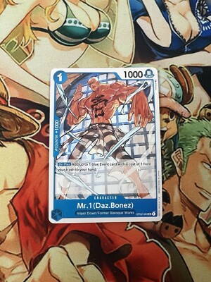 One Piece TCG: Mr.1 (Daz.Bonez) OP02-063 English