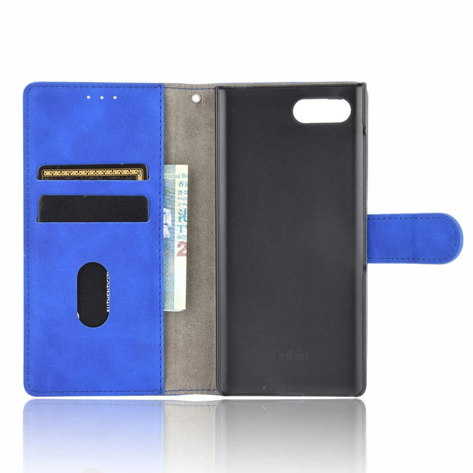 For BlackBerry Keyone Dtek70 Mercury PU Leather Flip Wallet Stand Case Cover - Image 4 of 4