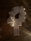 Spoiled Child Scrunchie White Satin Hair Accessory New With Tags — photo 7