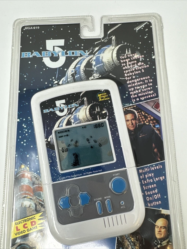 Videojuego Electrónico LCD Babylon 5 1994 Nuevo En Paquete Foto 3 de 4