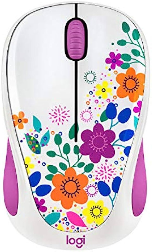 Logitech M317 Design Collection Wireless Optical Mouse with Colorful ...