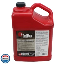 1 Gallon of Red Max Synthetic 2 Stroke Oil w/Fuel Stabilizer 50:1 Mix Ratio