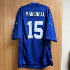 Nike On Field Men’s XL NFL New York Giants Brandon Marshall #15 Home Jersey Blue