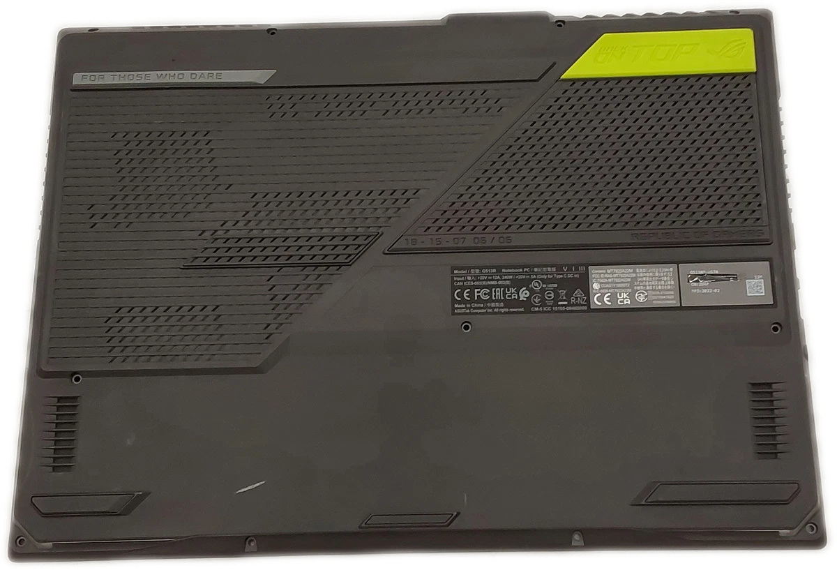 Capot écran Inférieur Pour PC Asus K756 - 17,3 Pouces - Occasion