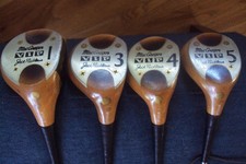 MacGregor VIP driver 3/4/5 woods Microstep 2/regular steel w/headcovers