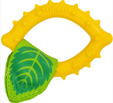 Dental Lemon Teether for Cats - Catnip-Infused Chew Toy for Healthy Teeth