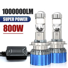H4 H7 H11 LED Headlight Mini Lens Projector Canbus Bulb For Car/Motor 12V 24V