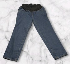 Isabel Maternity Crossover Panel-Over Belly Jean Size 16 NWT 35.00
