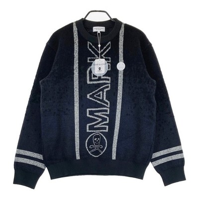 Size:50 MARK&LONA Mark Androna MLM-2C-AB03 Knit Sweater Black Used STST-0