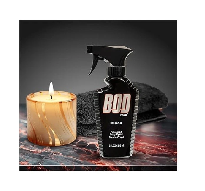 Spray corporal con fragancia BOD Man, negro, 8 fl oz (paquete de 2) Foto 4 de 4