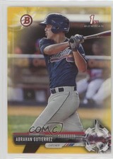 2017 Bowman Prospects Retail Yellow Abrahan Gutierrez #BP78 1u6