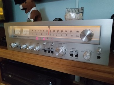 LAFAYETTE VINTAGE LR-5555A 55 WATT 8 OHM AM FM SEREO RECEIVER AMPLIFIER