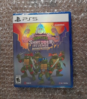 Teenage Muntant Ninja Turtle Shredder's Revenge Ultimate Edition Foil (PS5, LRG)