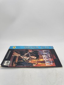 Rise Of The Dragon Sega CD Manual ONLY W/ Reg Card