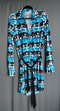 Michael Kors Long-Sleeve Shirt Dress Camouflage Womens Sz XL