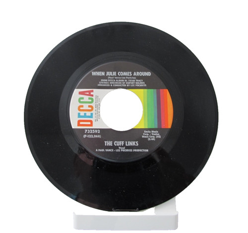 45 RECORD - THE CUFF LINKS - WHEN JULIE COMES AROUND
