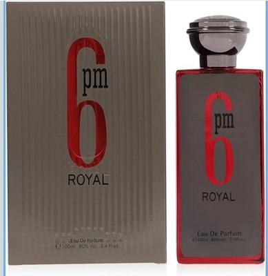 6pm Royal Eau de Parfum Spray for Men 3.4 fl oz Regular Size Fragrance