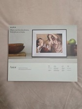 Aura Home 12" HD Wi-Fi Aspen Digital Photo Frame by Aura - Slate with Paper Mat