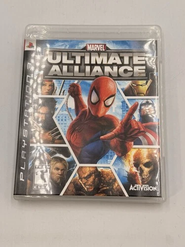 Marvel Ultimate Alliance - Sony PlayStation 3 Rated T For Teen Complete In Box