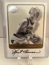 Kent Benson Indiana 2001 Fleer Greats of the Game - Autographs