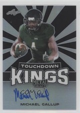 2018 Leaf Metal Draft Touchdown Kings Purple 4/15 Michael Gallup Auto 4t6