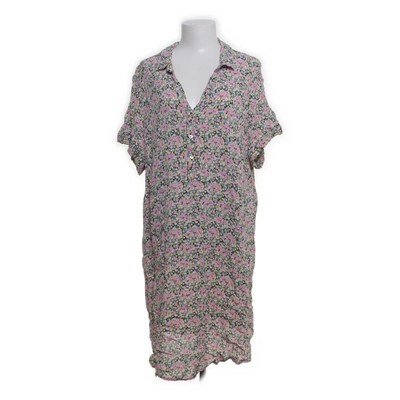 Zizzi, Kleid, Größe: XL, Pink/Mehrfarbig, Viskose, Blumen, Damen #ztB