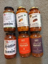 6 Bottles Of Pasta Sauce Variety Pack - 2 Each Of Carbone, Sauz, And Monte’s