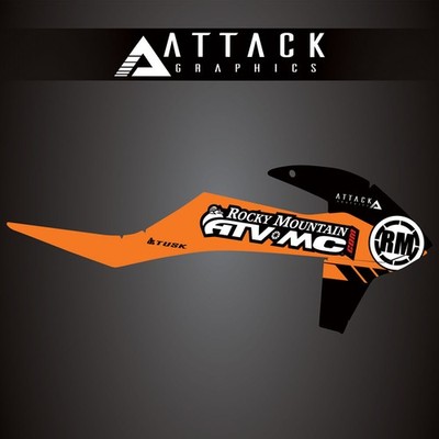 Attack Graphics 207-124-00296502-e9e1da-20 Renegade Radiator Shroud Decal