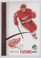 2010-11 SP Authentic Future Watch 386/999 Tomas Tatar #214 4p5