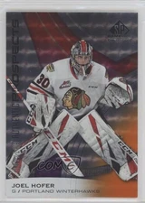2019-20 Upper Deck SP Game Used CHL Edition Orange 7/199 Joel Hofer #63 iv1