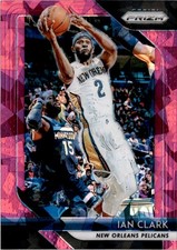 2018-19 Panini Prizm #207 Ian Clark Pink Ice New Orleans Pelicans
